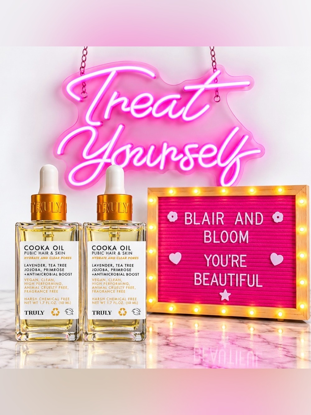 Truly Beauty Cooka Oil for Hair & Skin Bundle